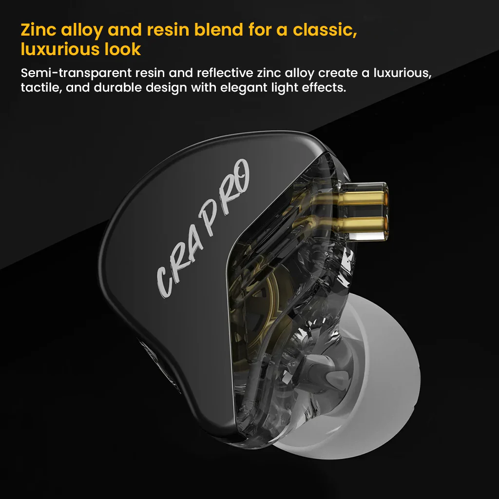 CCA - CRA Pro Ultra-Thin Dynamic Driver In-Ear Monitor - Image 9