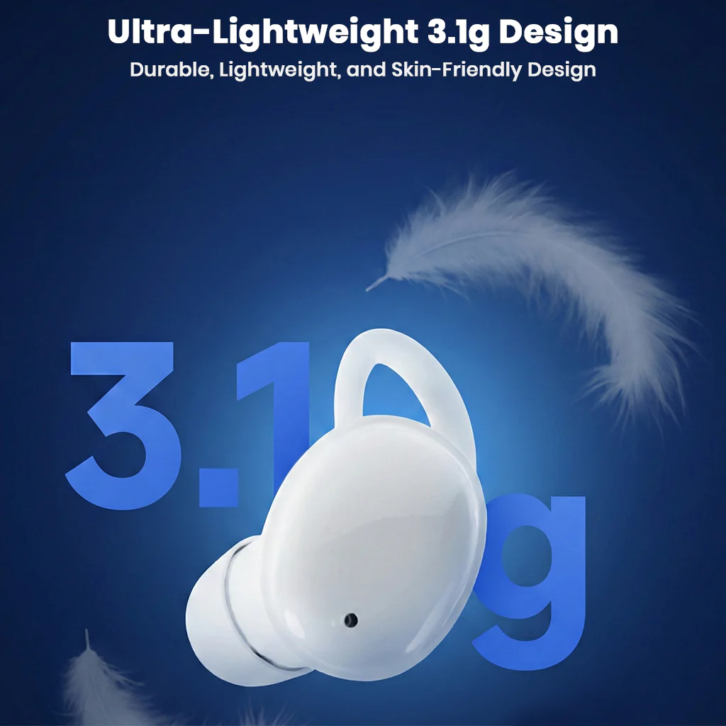 CCA- Sleep 6mm Dynamic Driver Smart ANC Bluetooth 5.4 TWS - Image 17
