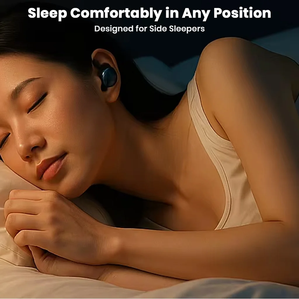 CCA- Sleep 6mm Dynamic Driver Smart ANC Bluetooth 5.4 TWS - Image 4