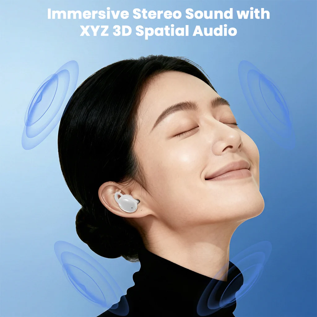 CCA- Sleep 6mm Dynamic Driver Smart ANC Bluetooth 5.4 TWS - Image 5