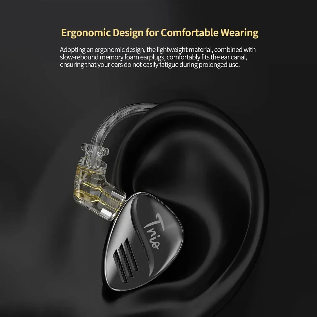 CCA Trio Triple 8mm Dynamic Driver IEM - Image 6