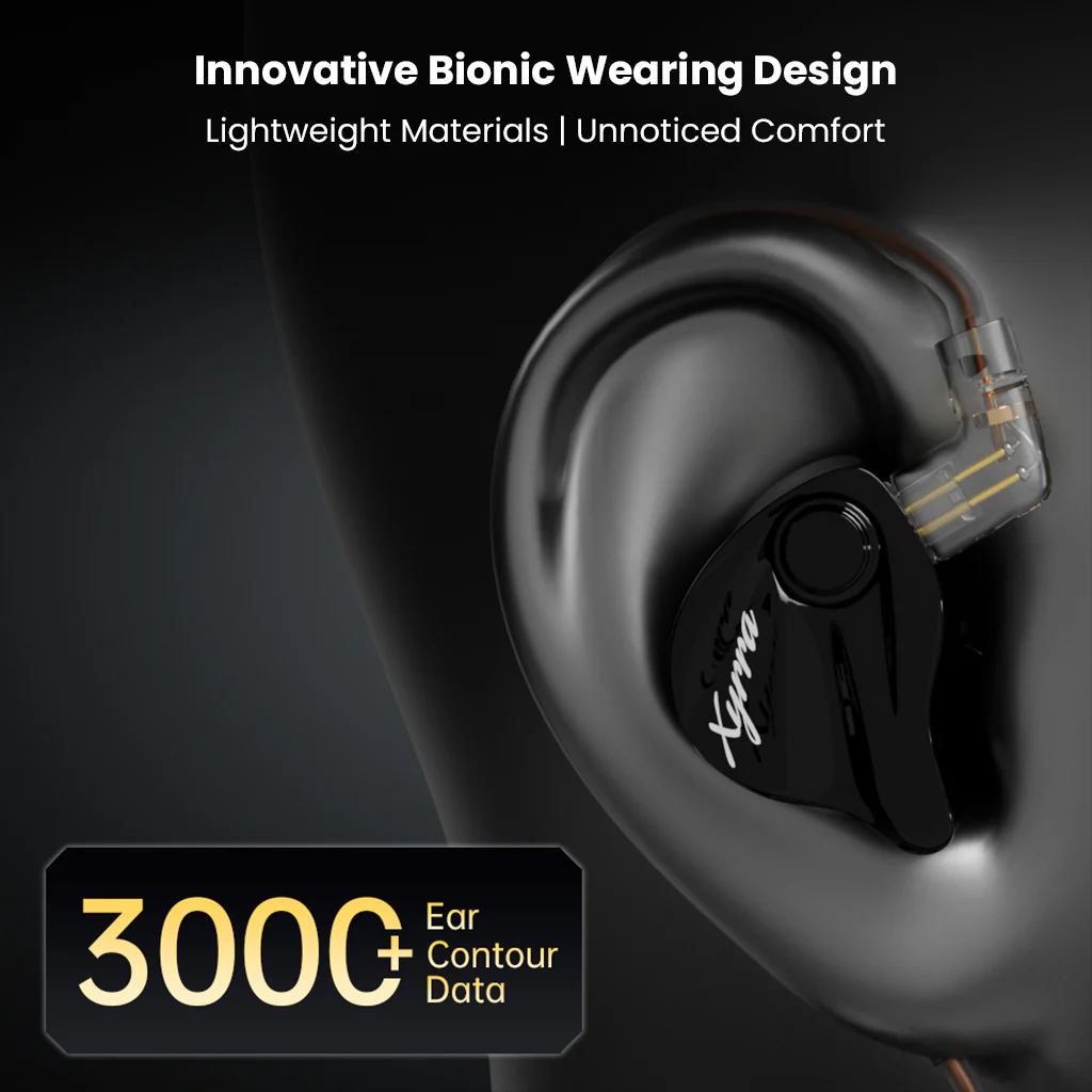 CCA - Xyraa Hybrid 10mm DD + 1 BA Driver Gaming IEM - Image 11