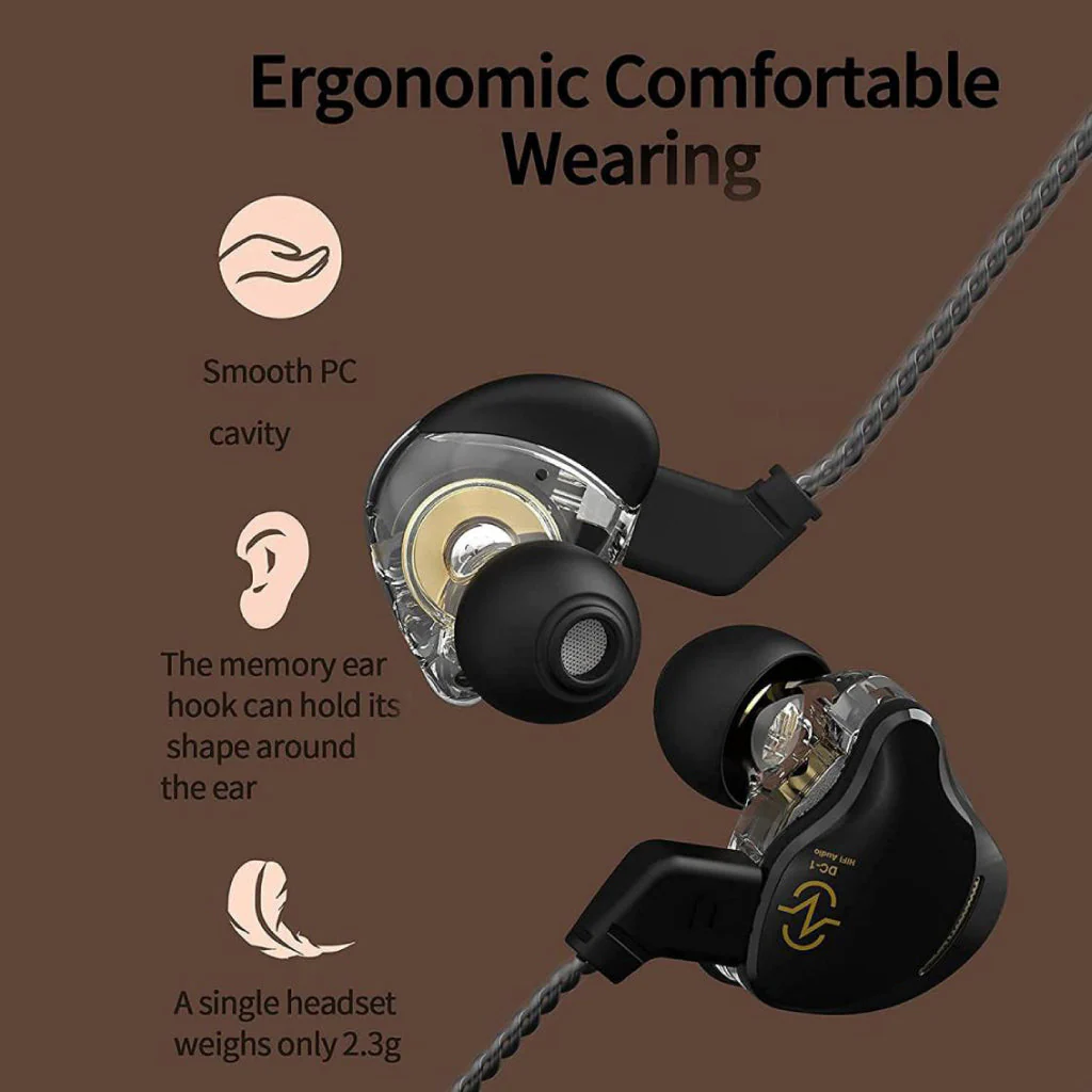 CCZ - Coffee Bean Wired IEM with Mic - Image 12