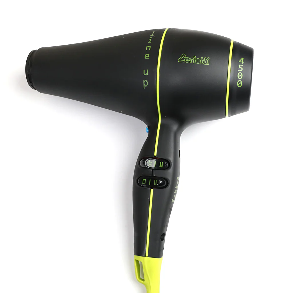 Ceriotti Line Up 4500 Black-Yellow Professional Hair Dryer(Unboxed) - Image 2