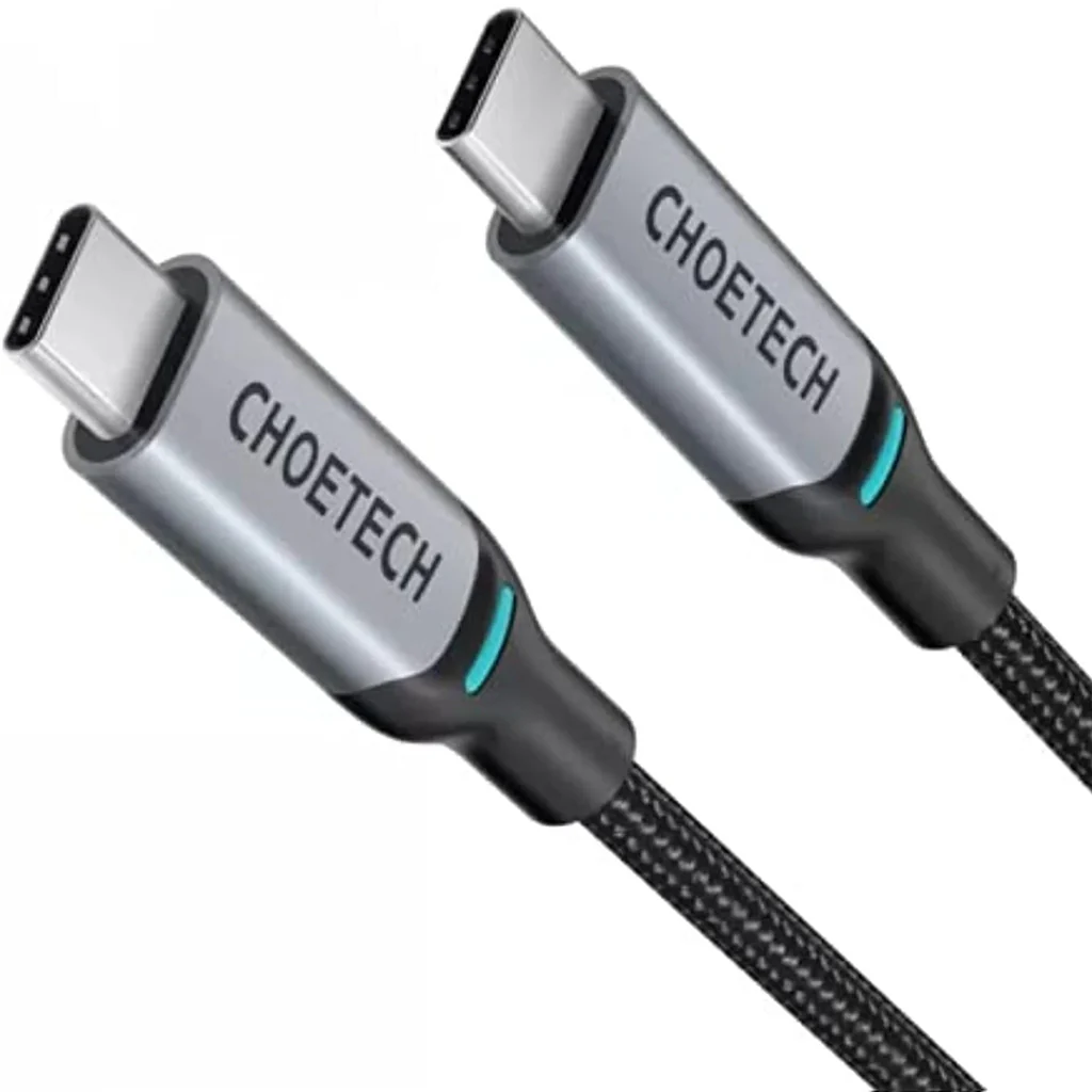 CHOETECH - 100W Type C Braided Fast Charging Cable (1.8m) - Image 2