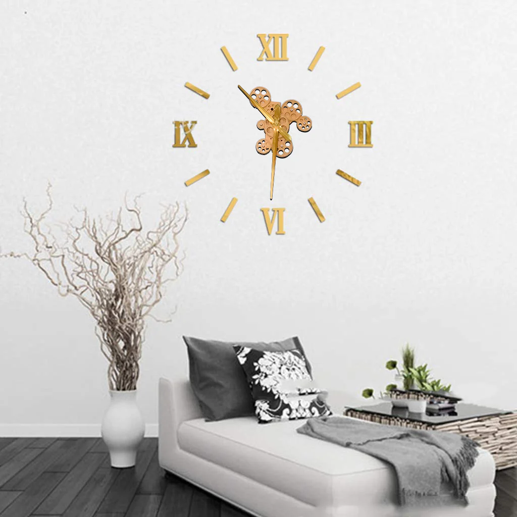 DIY 3D Analog Wall Clock for Home & Office Decoration - Image 11