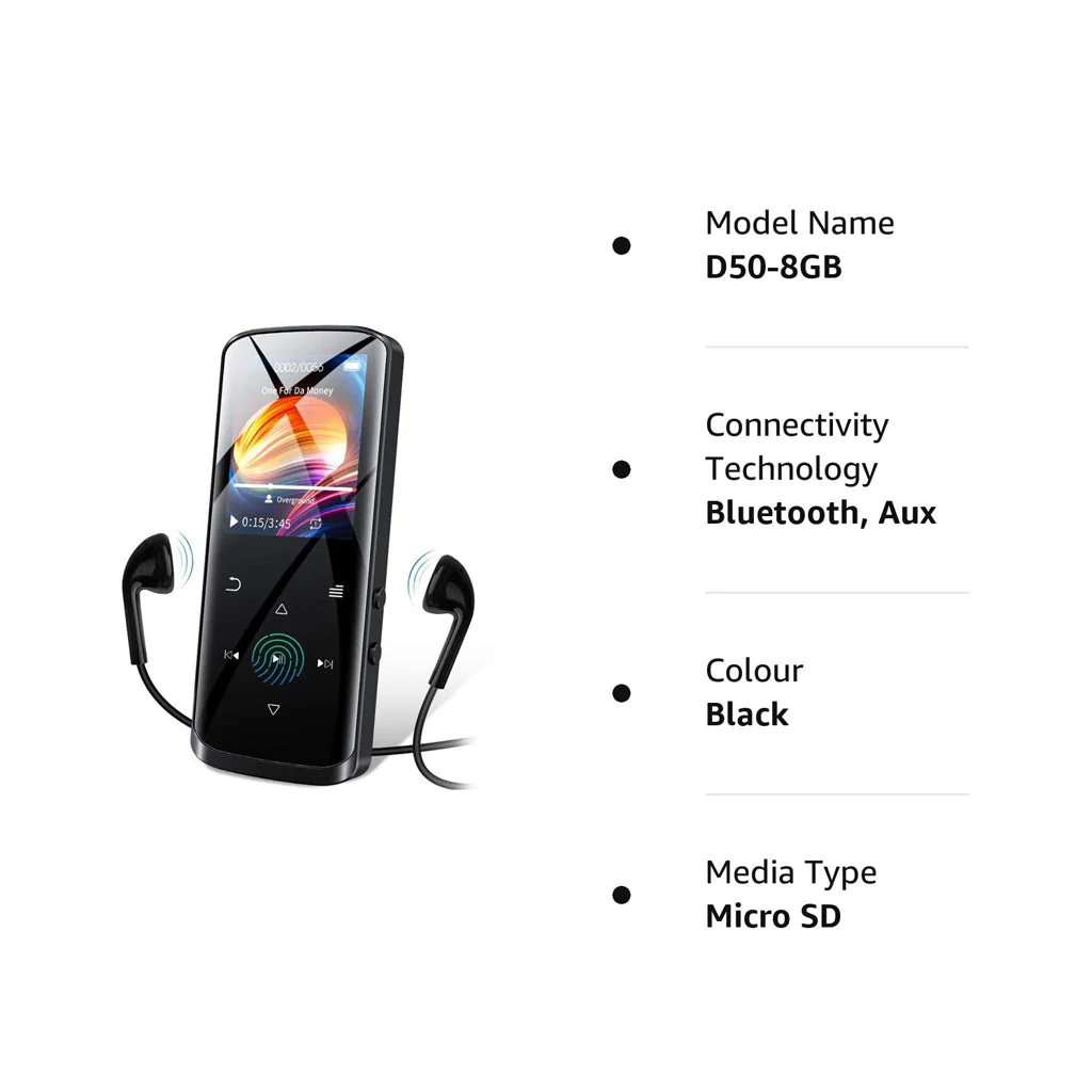 RUIZU - D50 Portable Mp3 Player (Demo Unit) - Image 10