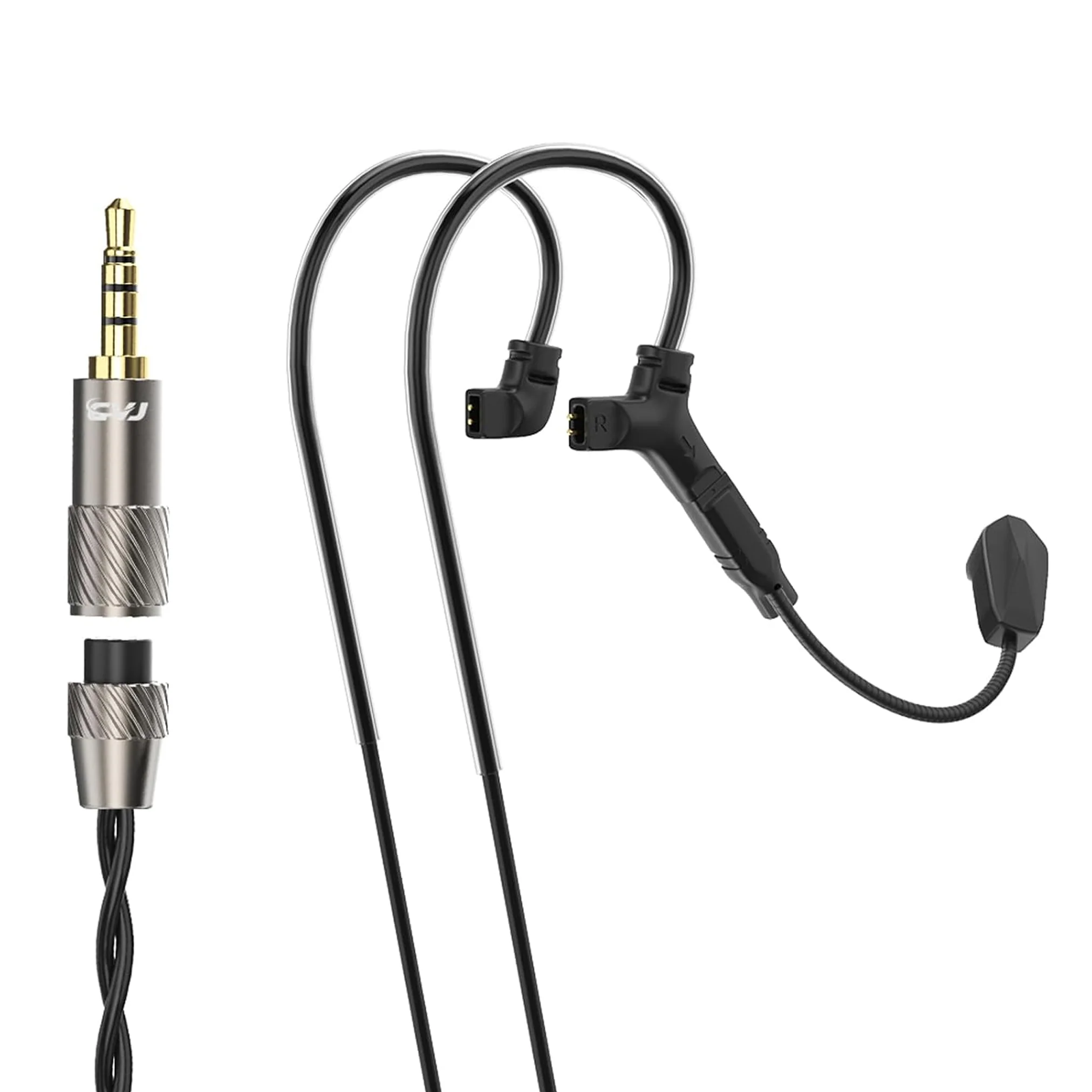 CVJ - Hato 5N Oxygen-Free Copper Core Upgrade Cable With Mic