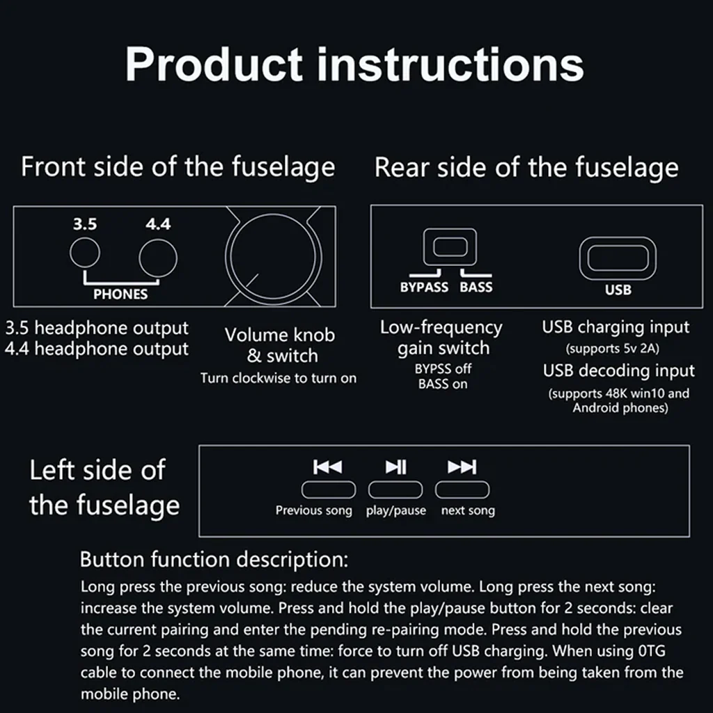 CVJ - VVT1 Dual ES9039Q2M Bluetooth DAC & Amp - Image 11
