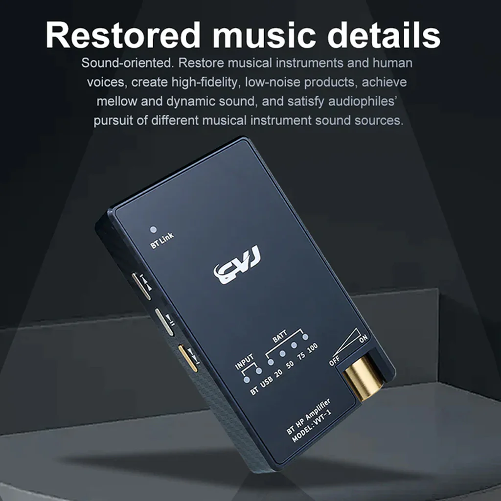 CVJ - VVT1 Dual ES9039Q2M Bluetooth DAC & Amp - Image 3