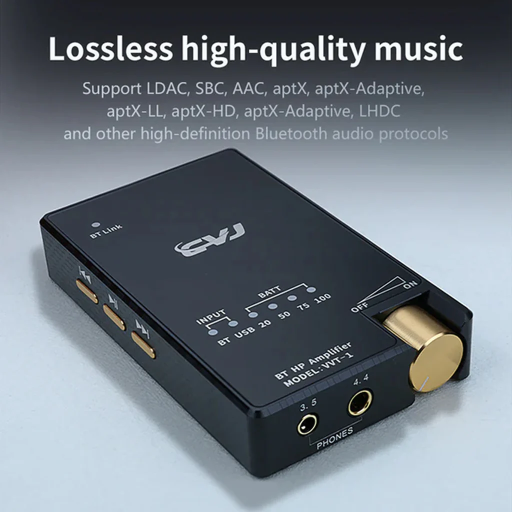 CVJ - VVT1 Dual ES9039Q2M Bluetooth DAC & Amp - Image 5