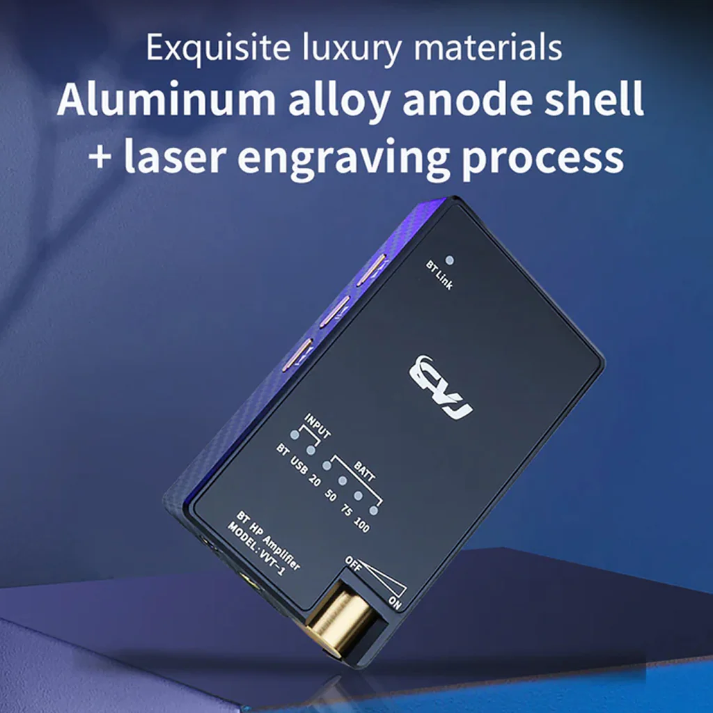 CVJ - VVT1 Dual ES9039Q2M Bluetooth DAC & Amp - Image 8