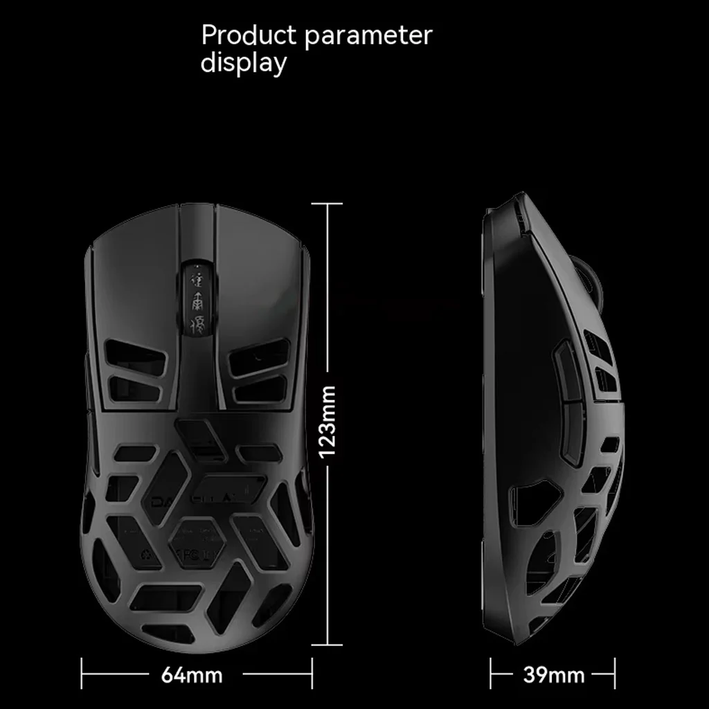 DAREU A950 Pro Magnesium Alloy 4K Tri Mode Wireless Gaming Mouse - Image 9