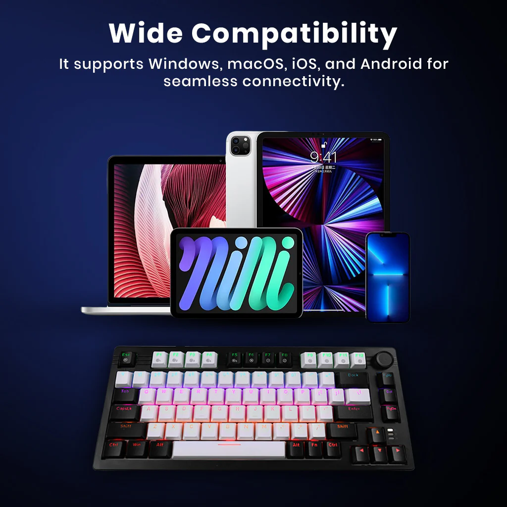 DAREU EK75 Mechanical Wired Gaming Keyboard with 75% TKL layout - Image 6
