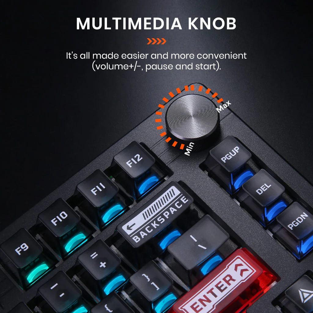 DAREU EK75RT Mechanical Wired Gaming Keyboard with Rapid Trigger - Image 11