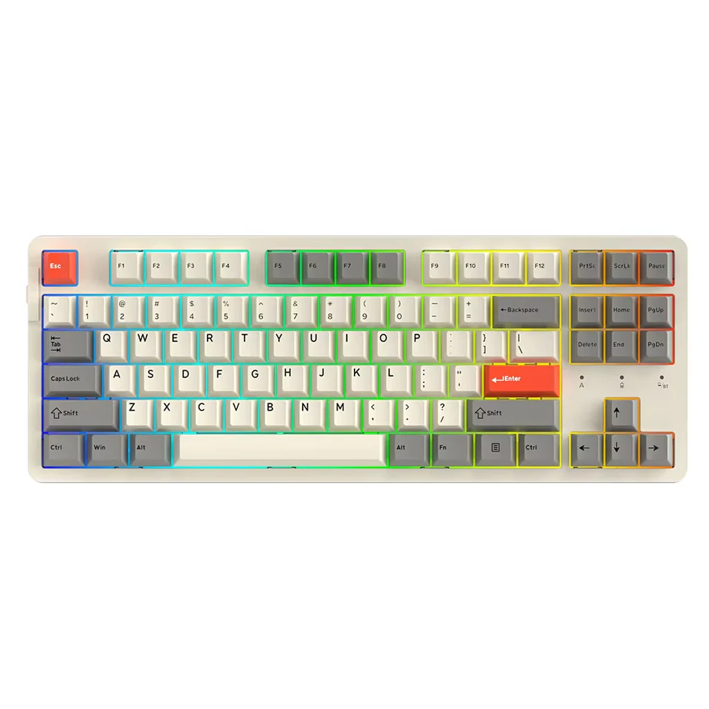 DAREU EK87Pro Mechanical Gaming Keyboard with Tri Modes & 80% Layout