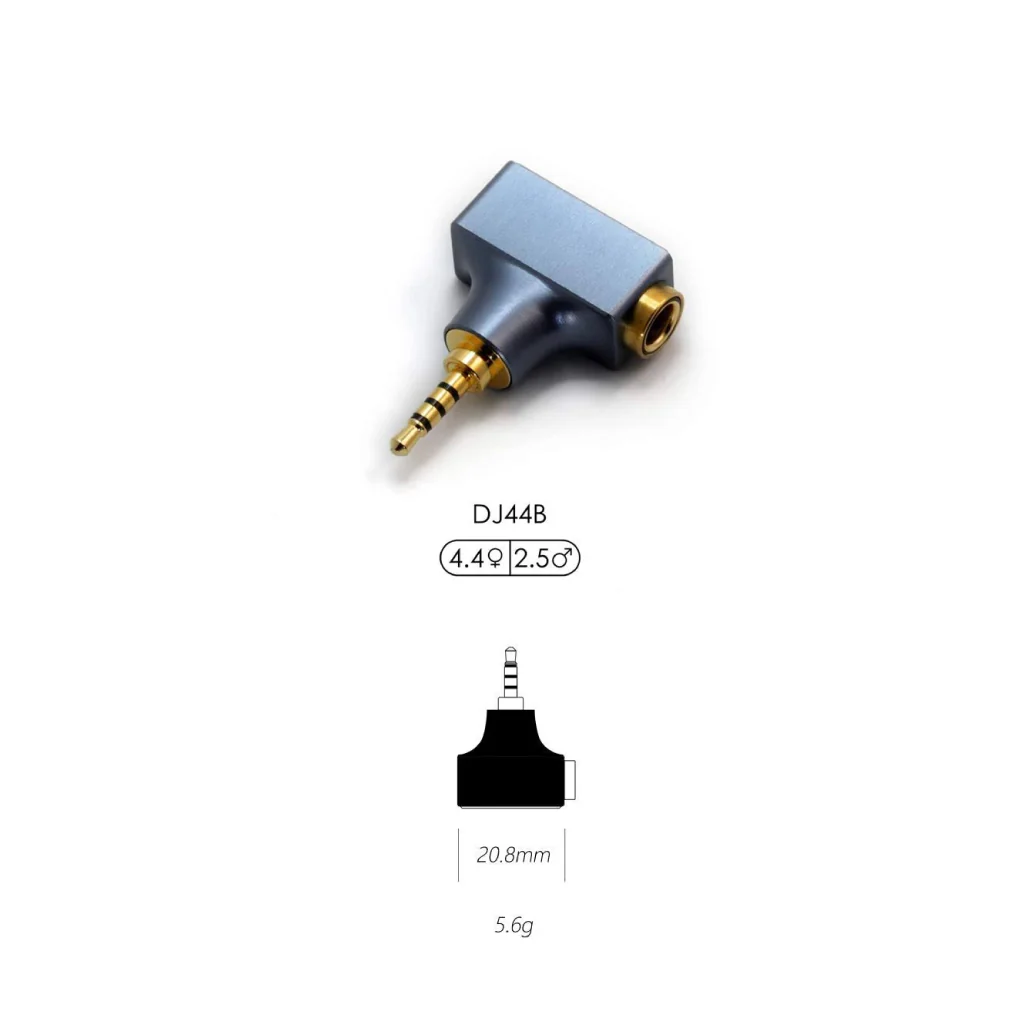 ddHiFi - DJ44B Mark II 4.4mm Female to 2.5mm Balanced Adapter - Image 3