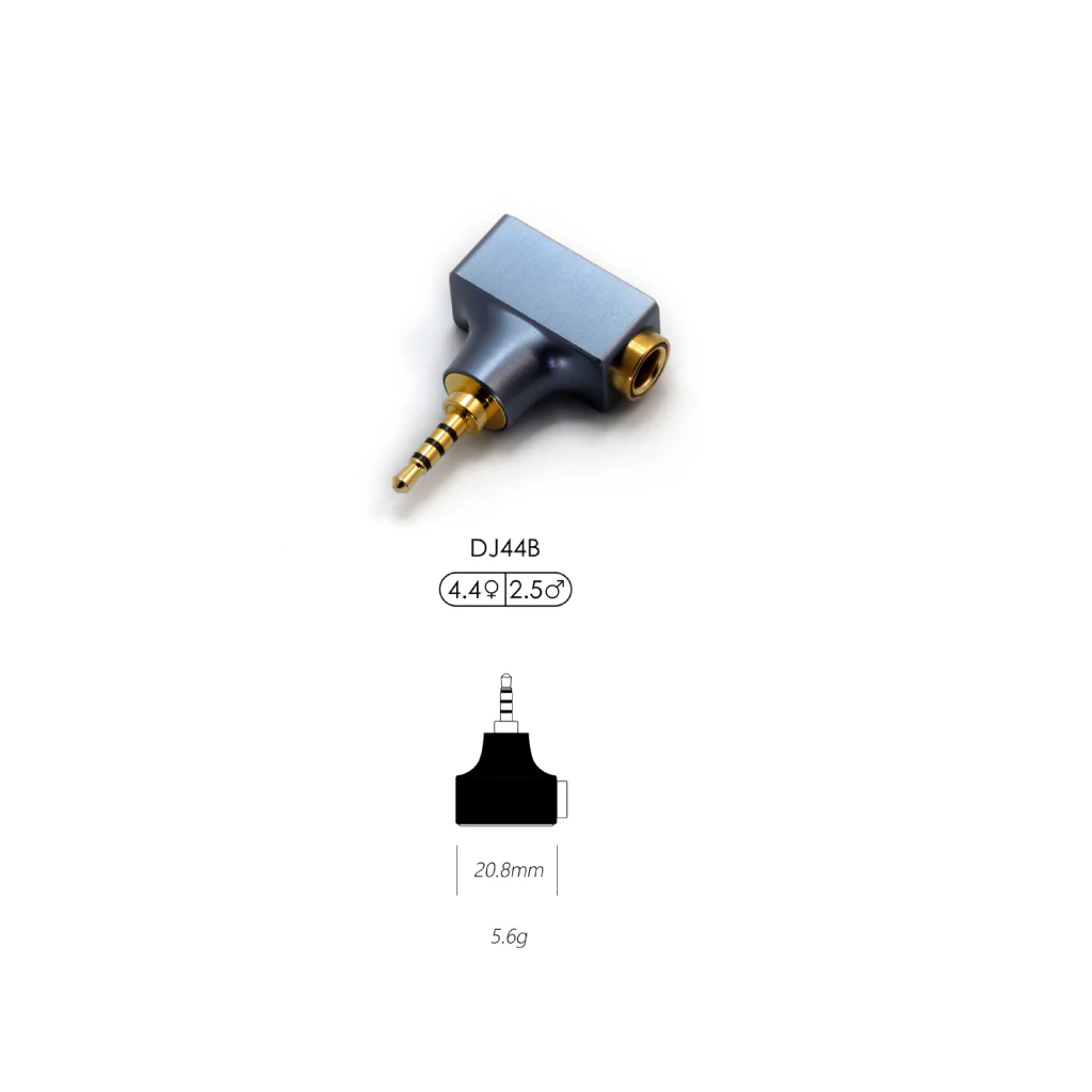 ddHiFi - DJ44B Mark II 4.4mm Female to 2.5mm Balanced Adapter - Image 5