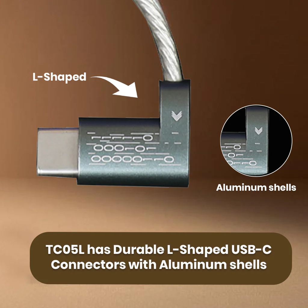 ddHiFi- TC05L Type-C to USB-C OTG Cable - Image 4
