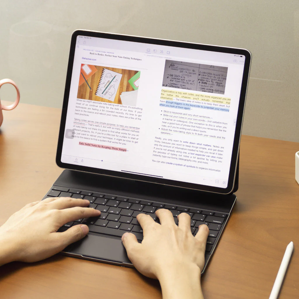 Doqo - F129 Magnetic Wireless Keyboard Case For iPad - Image 8