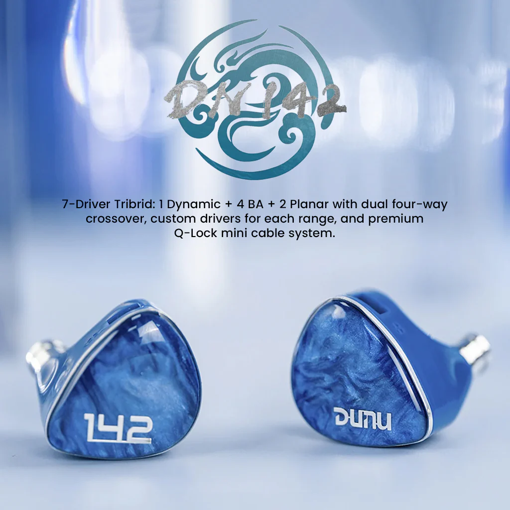 DUNU – DN 142 1DD + 4BA + 2 Planar Tribrid IEM - Image 2