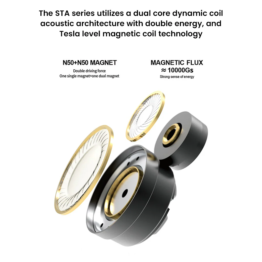 EarAcoustic Audio - STA-Hi End Dual Dynamic Driver IEM - Image 3
