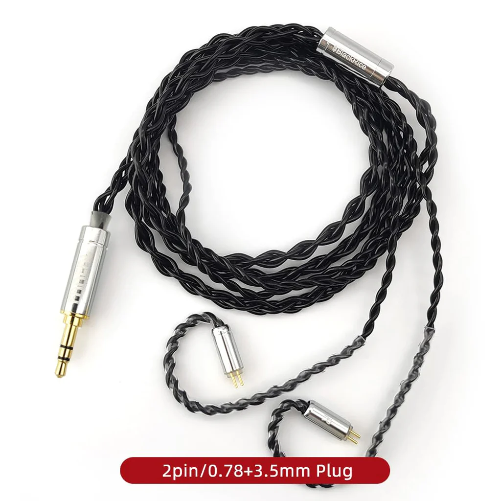 FAAEAL FBC401 BlackRice Oil Soaked Upgrade Cable for IEM - Image 2