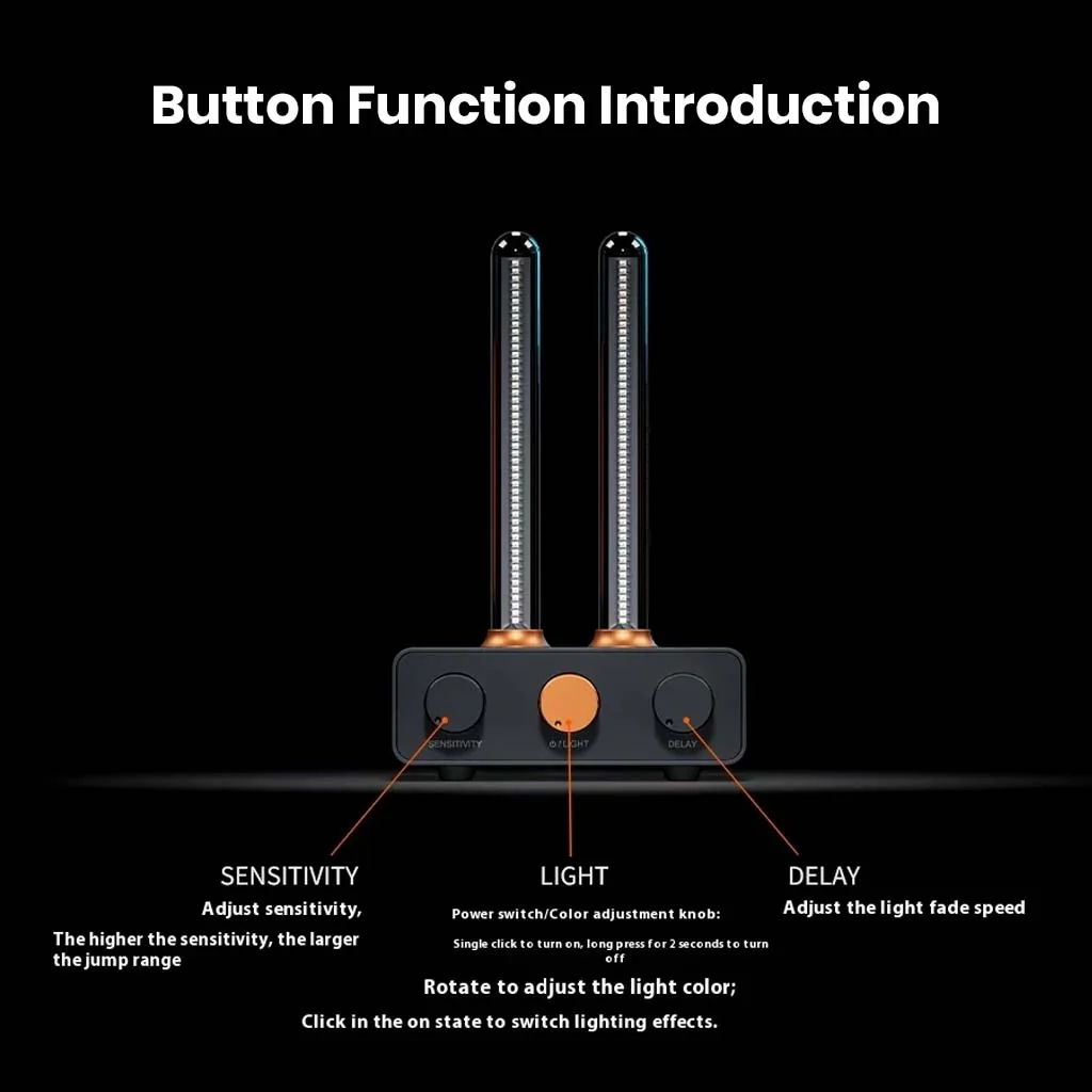 Fosi Audio - AH-01A Music Rhythm Visualizer Light - Image 9
