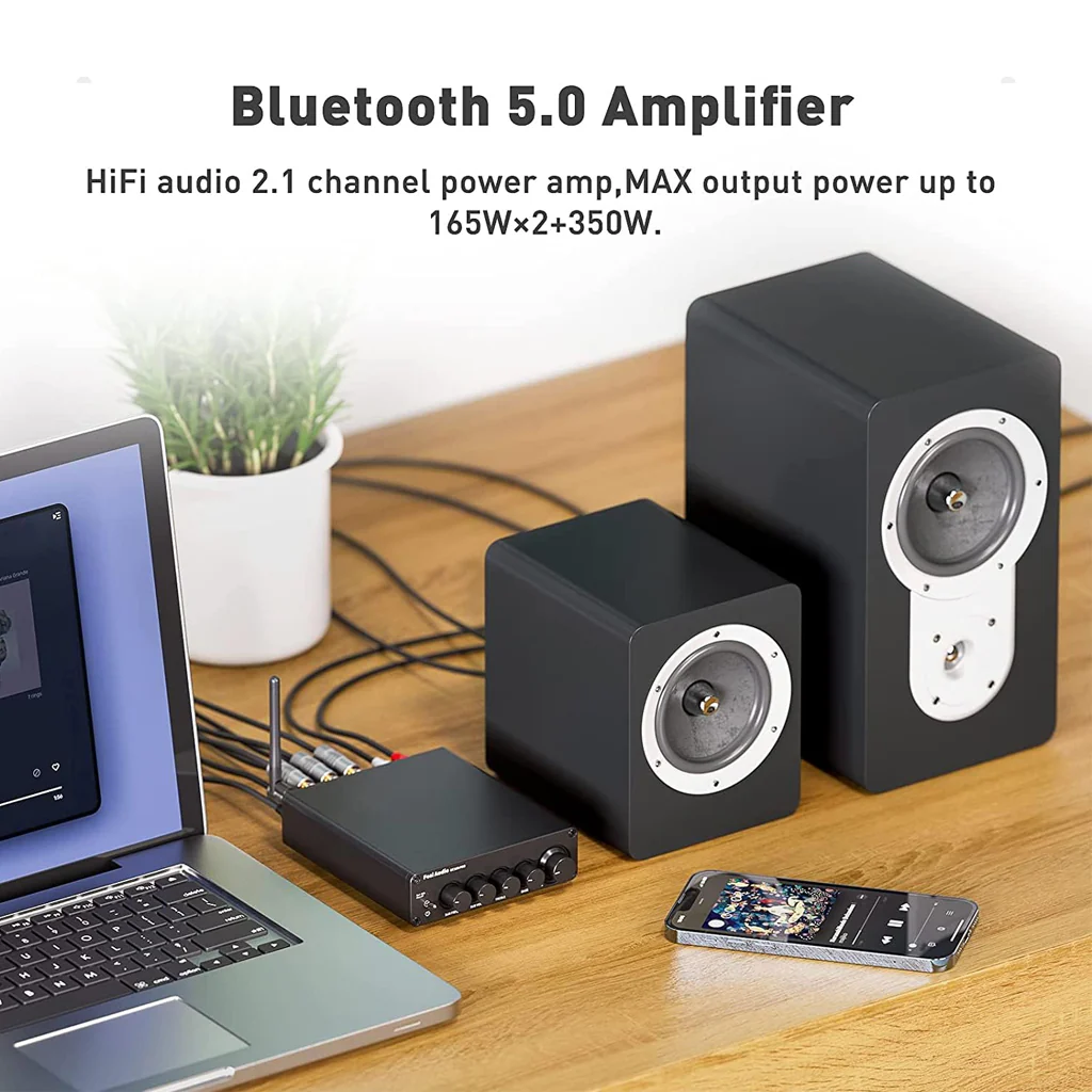 Fosi Audio - BT30D Pro Bluetooth Power Amplifier - Image 2