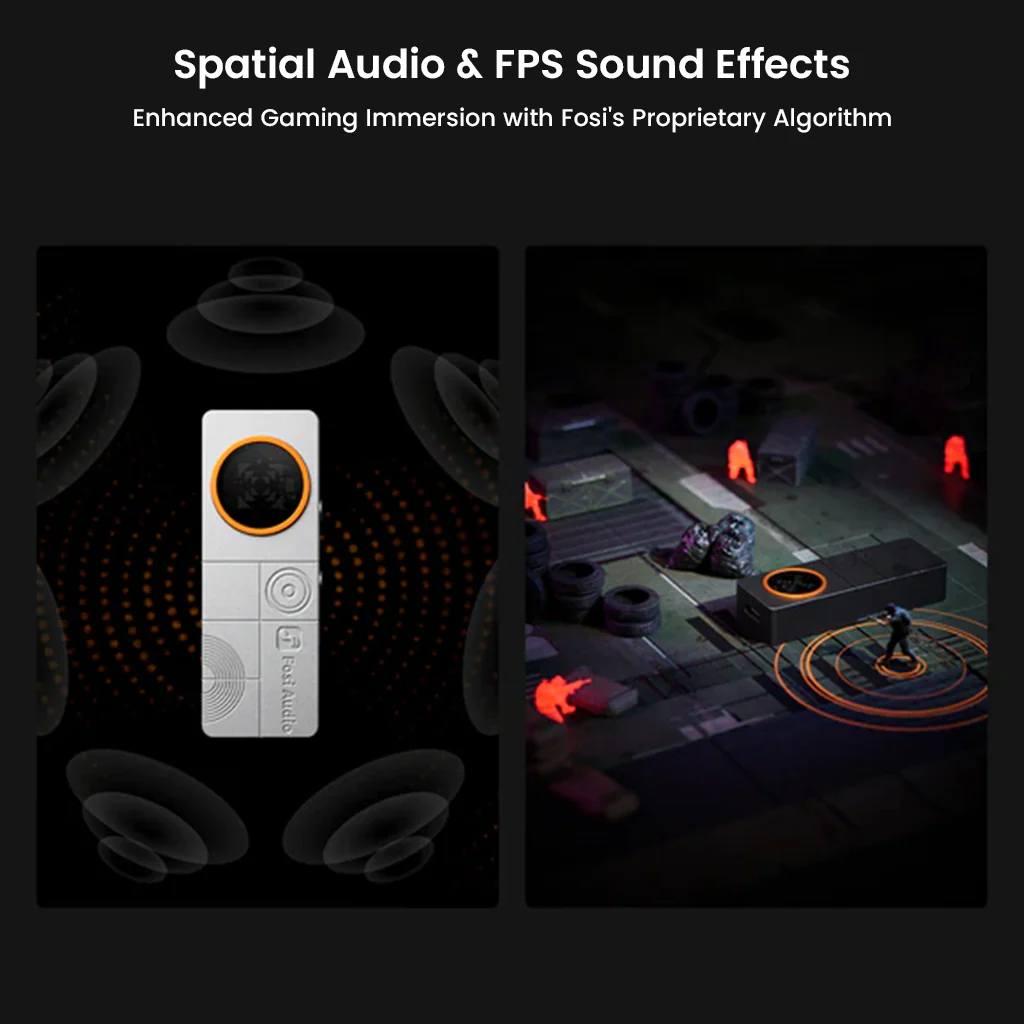 FOSI AUDIO – DS3 Portable DAC Chip Portable DAC/Amp - Image 5