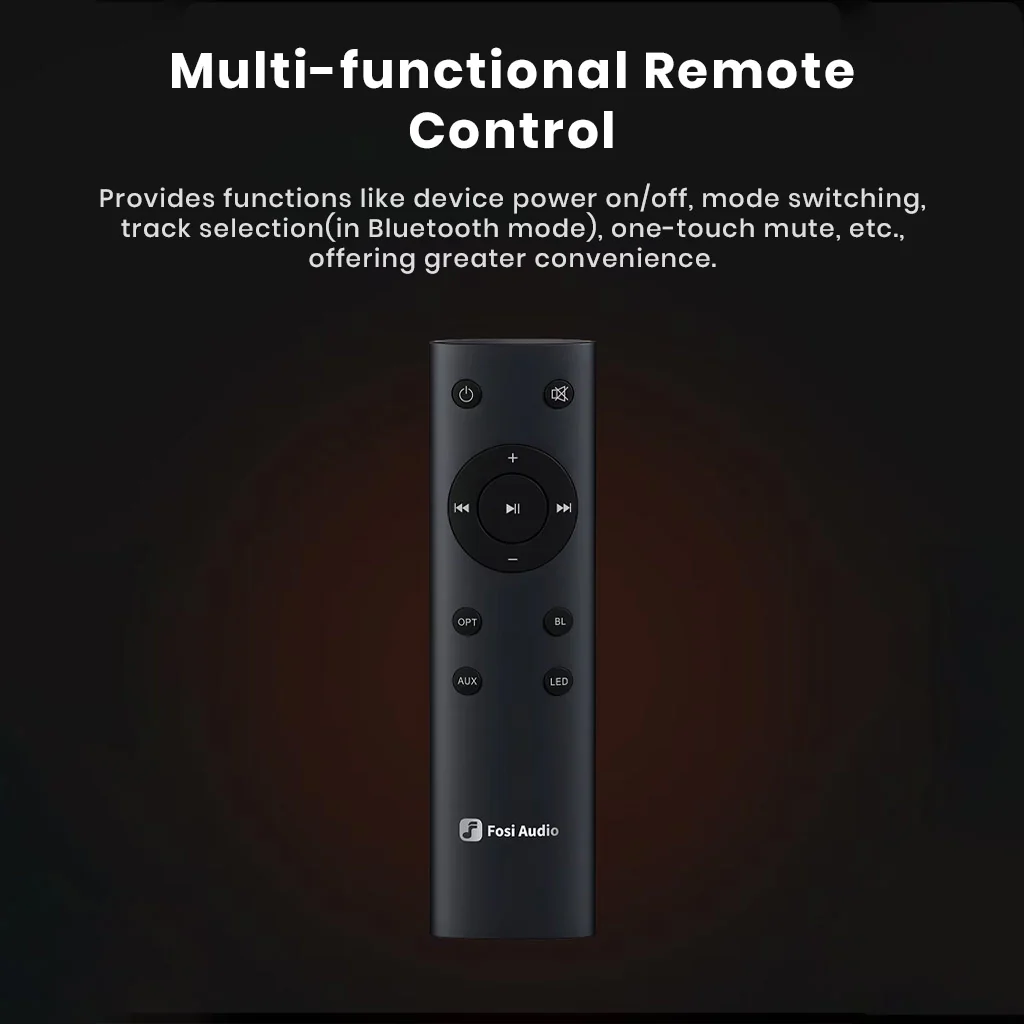 Fosi Audio HT4S Multi-Channel Bluetooth Power Amplifier - Image 5