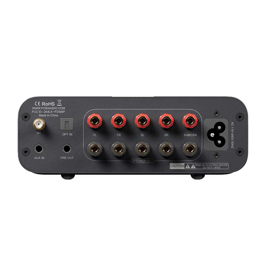 Fosi Audio HT4S Multi-Channel Bluetooth Power Amplifier - Image 9