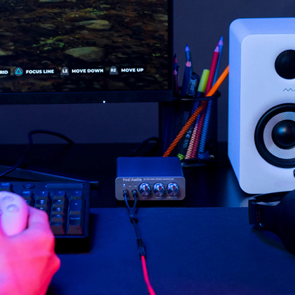 Fosi Audio - K5 Pro Gaming DAC & Headphone Amplifier - Image 11
