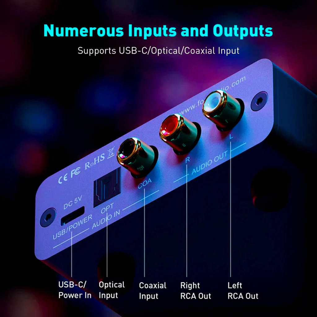 Fosi Audio - K5 Pro Gaming DAC & Headphone Amplifier - Image 12
