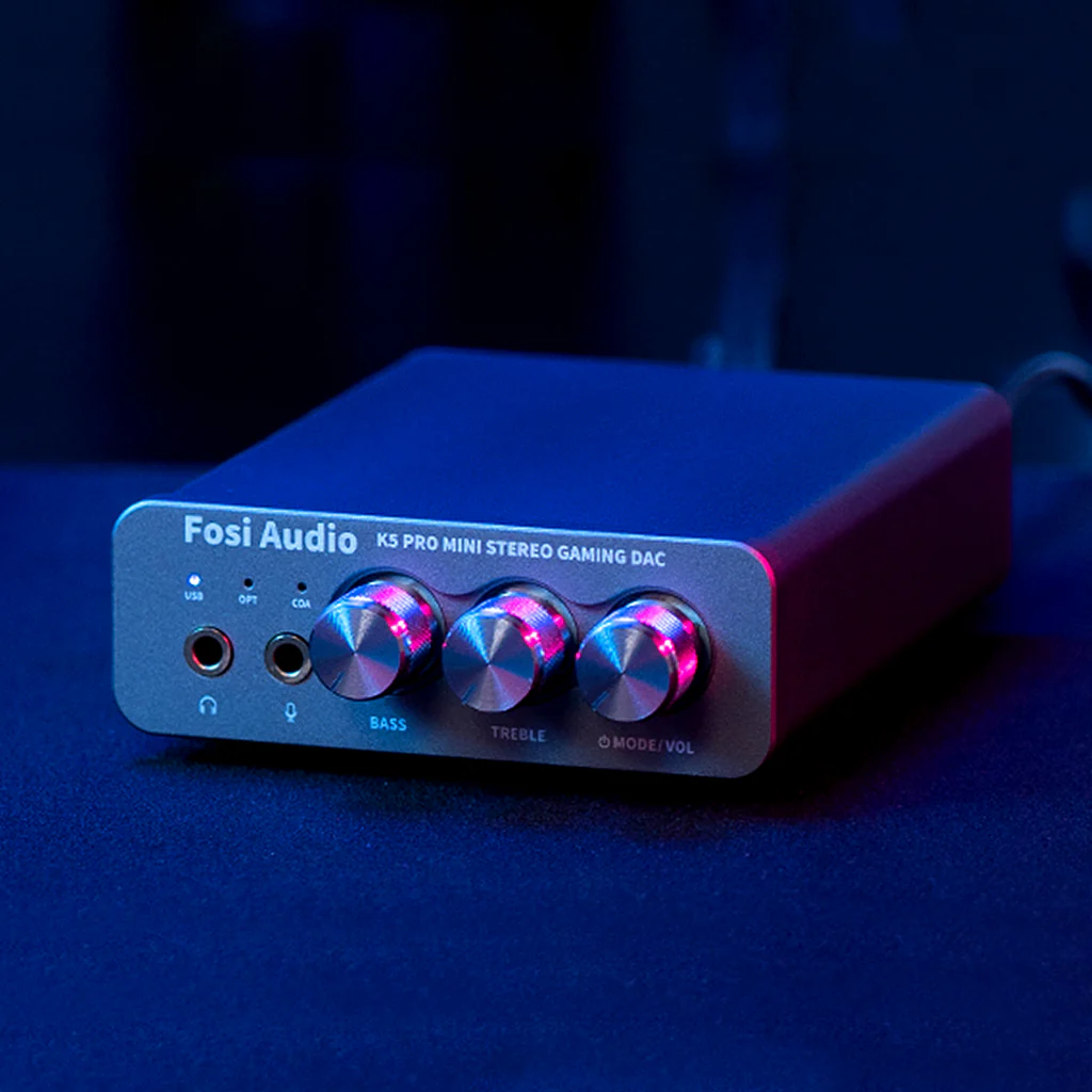 Fosi Audio - K5 Pro Gaming DAC & Headphone Amplifier - Image 9