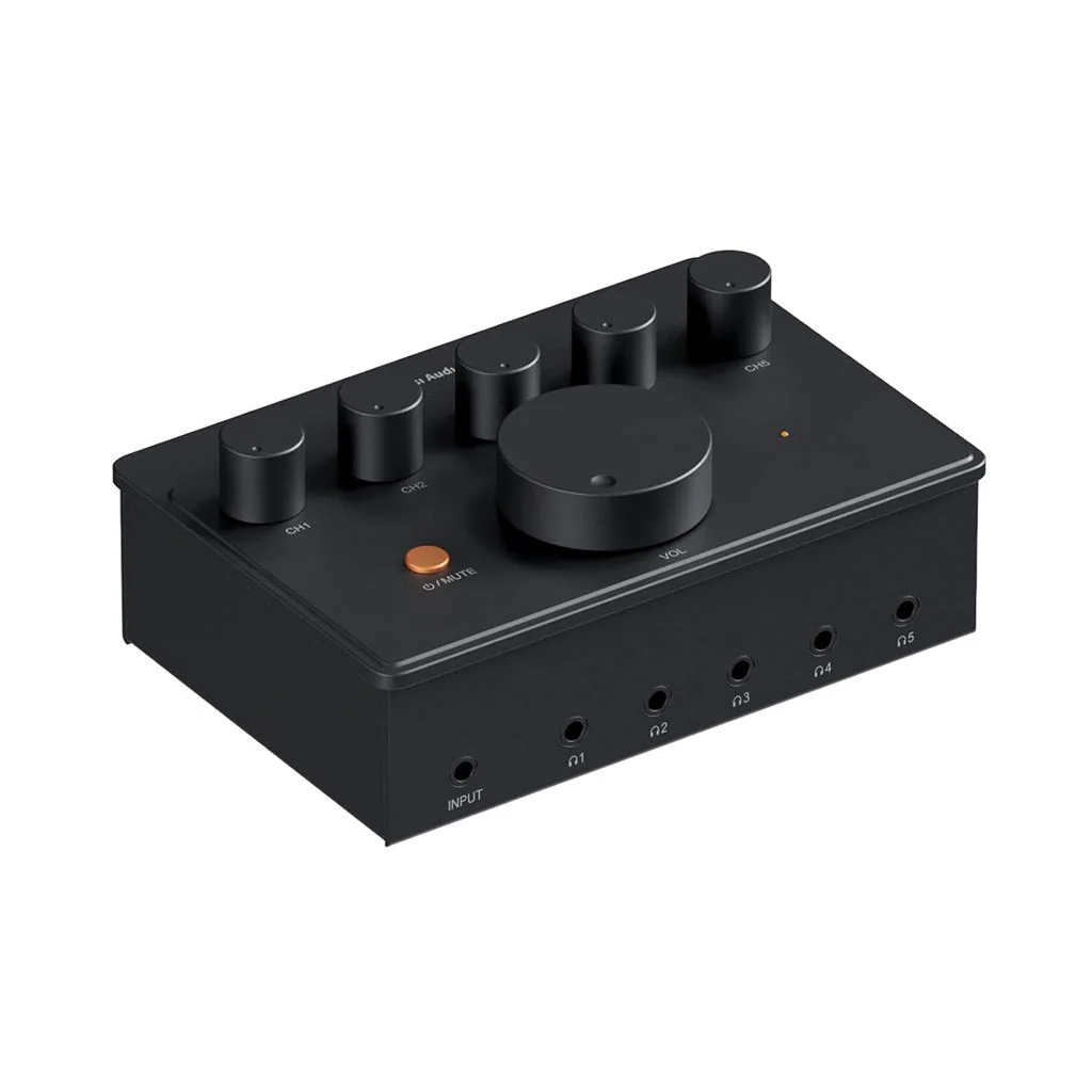 Fosi Audio PH05 HiFi Headphone Splitter / Amplifier - Image 3