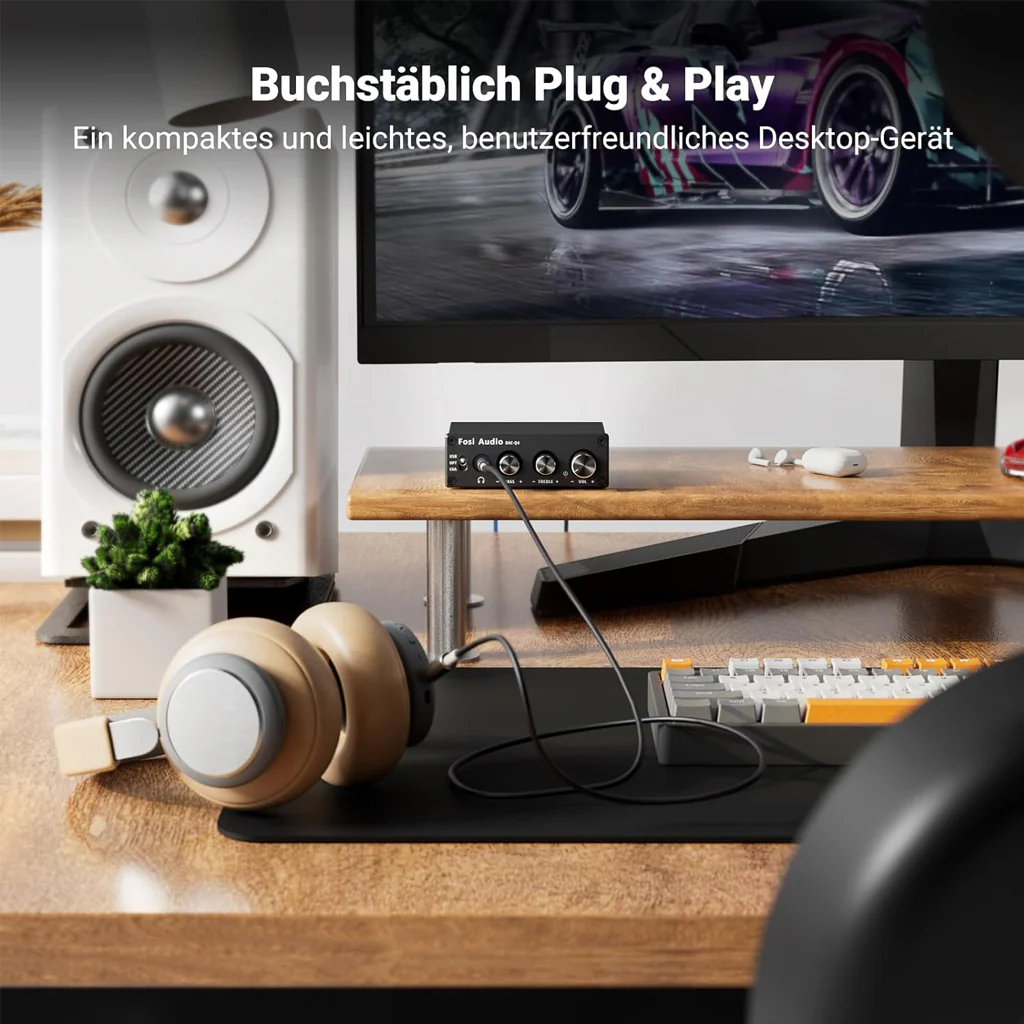 Fosi Audio - Q4 Mini Stereo Gaming DAC & Amp - Image 3