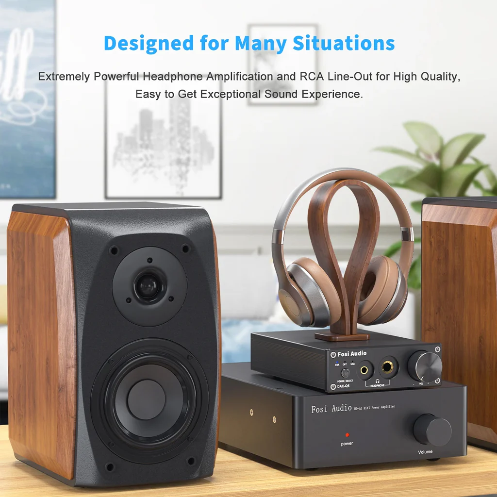 Fosi Audio - Q5 USB DAC & Amp - Image 4