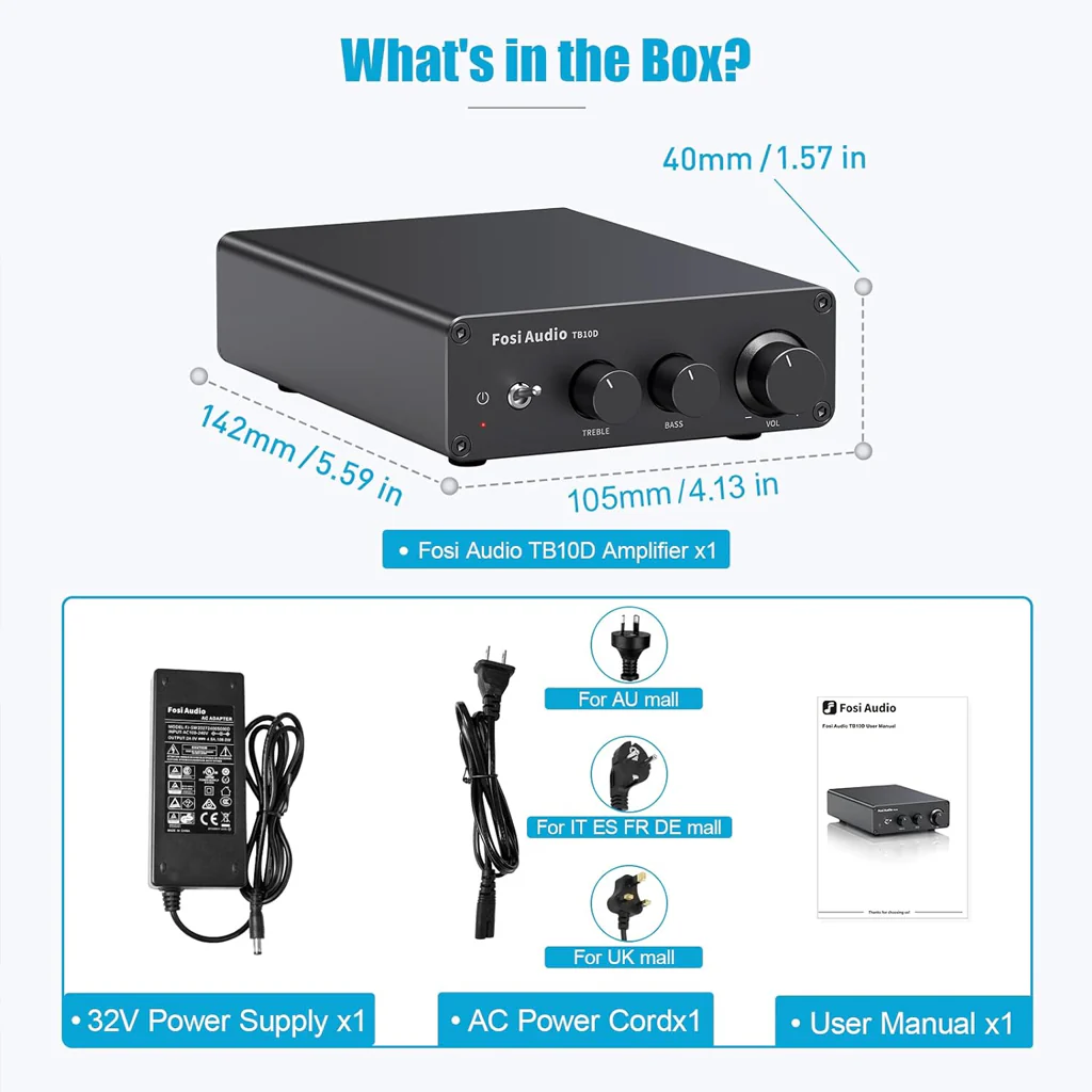 Fosi Audio - TB10D 600W Mini Power Amplifier - Image 6