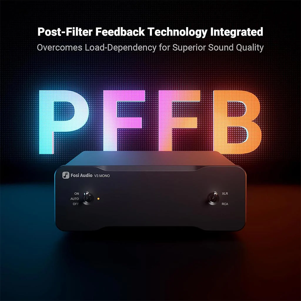 Fosi Audio V3 Mono 240W Power Amplifier for Home Audio Speakers - Image 2
