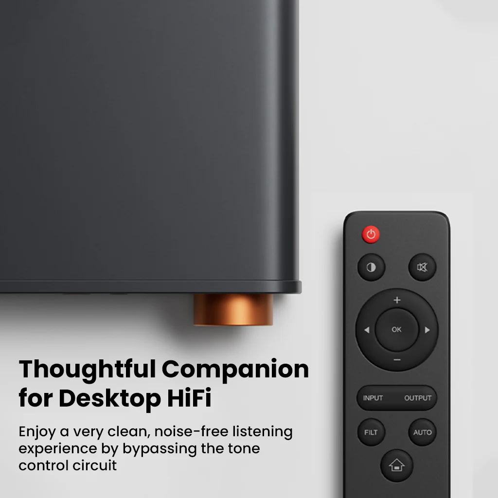Fosi Audio- ZH3 High-End Desktop DAC, Headphone Amp, & Pre-Amp - Image 16