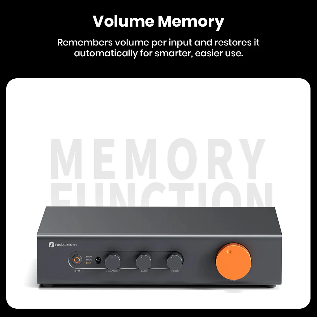 Fosi Audio - ZP3 Balanced Preamp Control Hub - Image 10