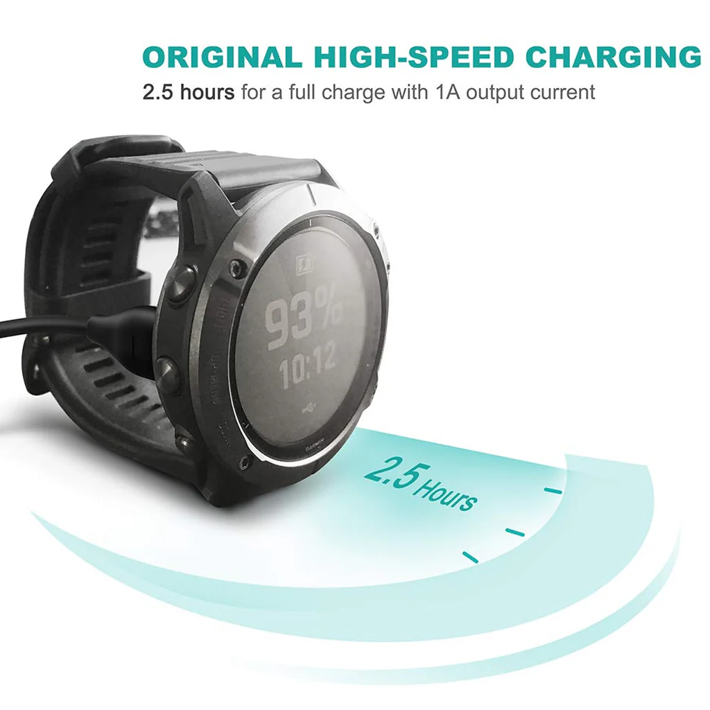 Garmin Fenix 5 USB-C Charging & Data Transfer Cable - Image 8