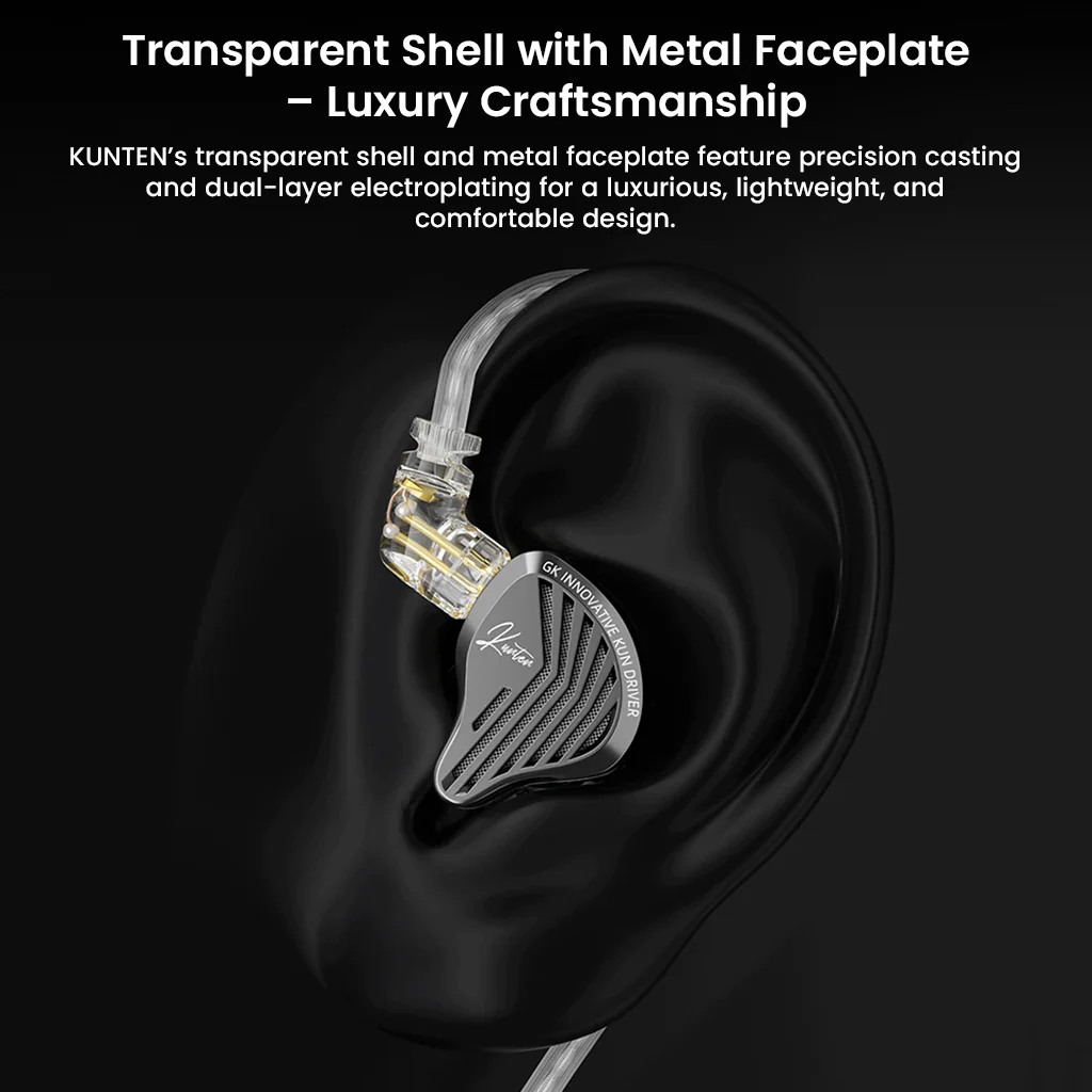 GK- KUNTEN 10mm Super-Linear DD Driver IEM - Image 11