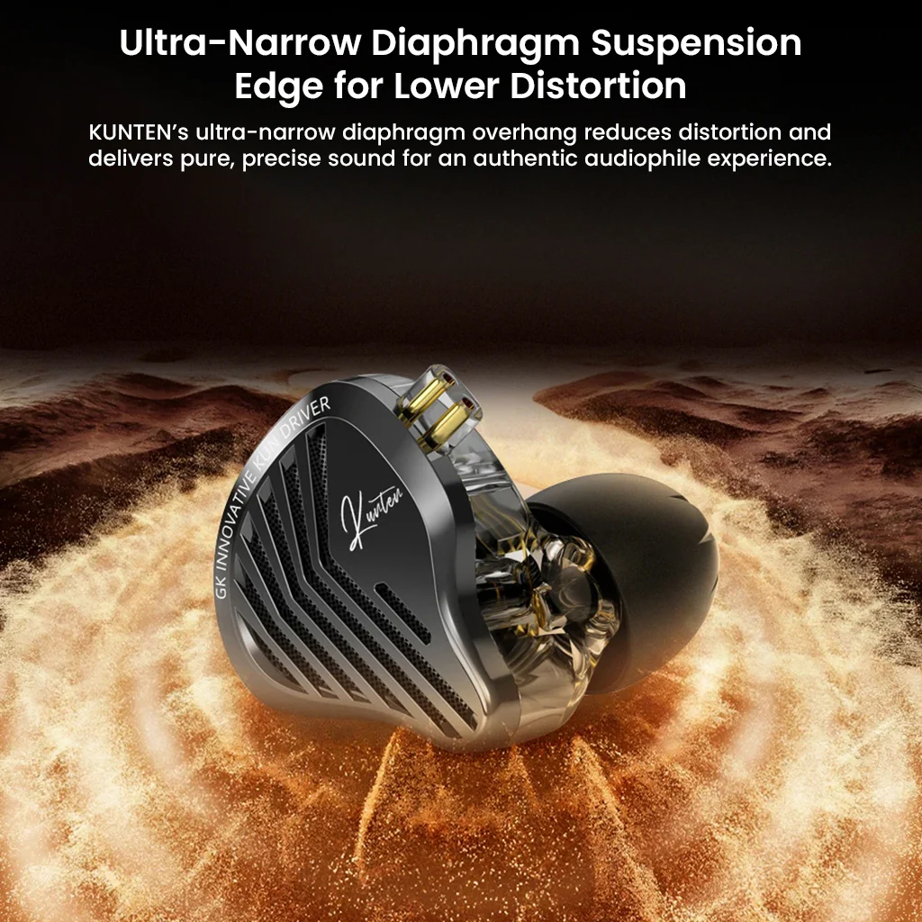 GK- KUNTEN 10mm Super-Linear DD Driver IEM - Image 5