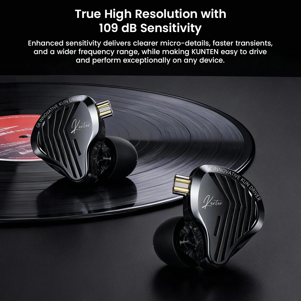 GK- KUNTEN 10mm Super-Linear DD Driver IEM - Image 8