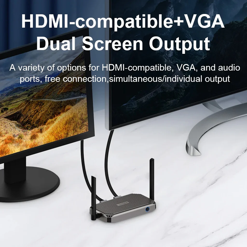 HAGiBiS- G9W Wireless HDMI Transmitter and Receiver Kit - Image 5