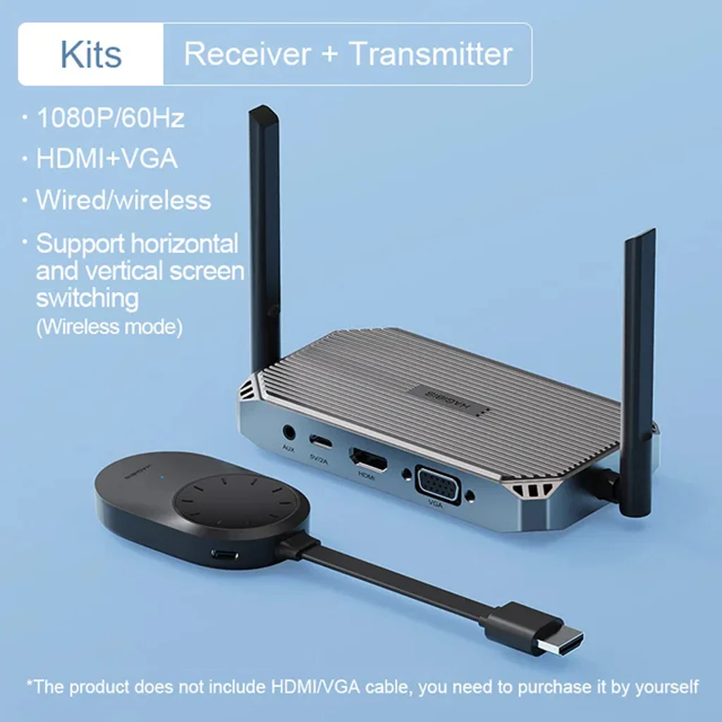 HAGiBiS- G9W Wireless HDMI Transmitter and Receiver Kit - Image 7