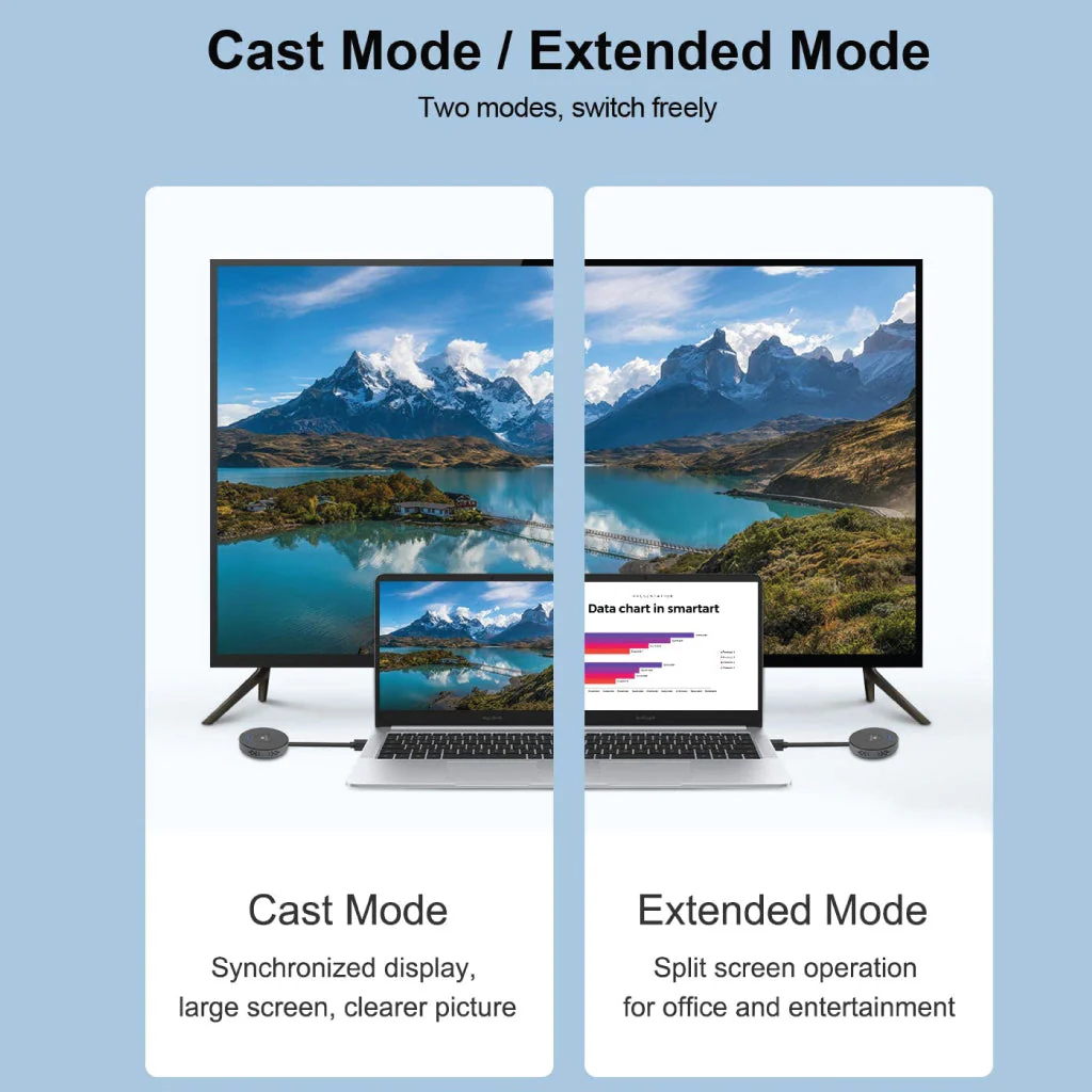 HAGiBiS - Wireless HD Display Transmitter & Receiver Extender Kit - Image 3