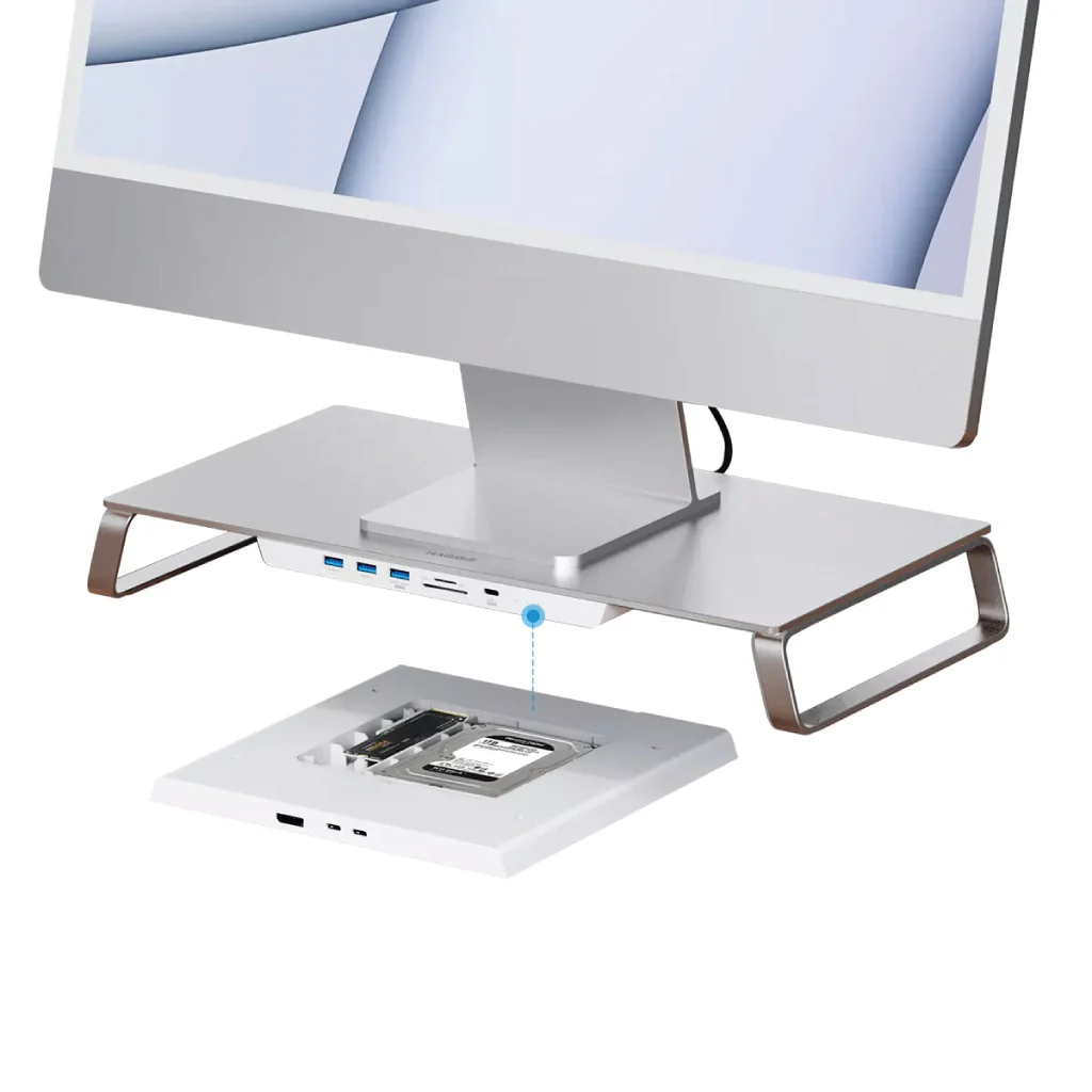 HAGiBiS - ZD1 Pro Monitor Stand with USB Hub